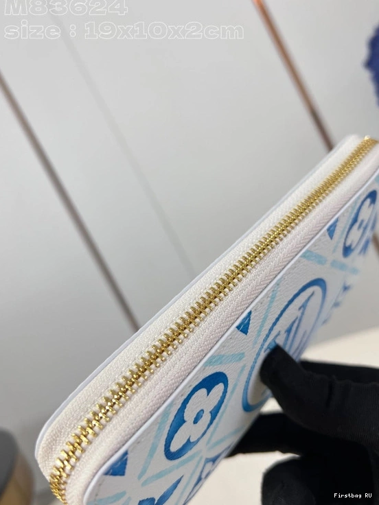 First bags ru VUITTON WALLET-10*20*2 cm LOUIS ZIPPY 0725